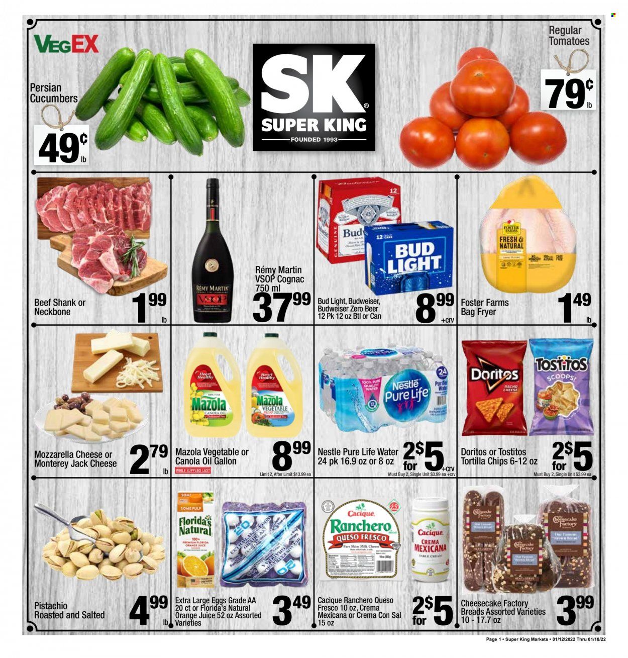 Super King Markets (CA) Weekly Ad Flyer January 13 to January 20