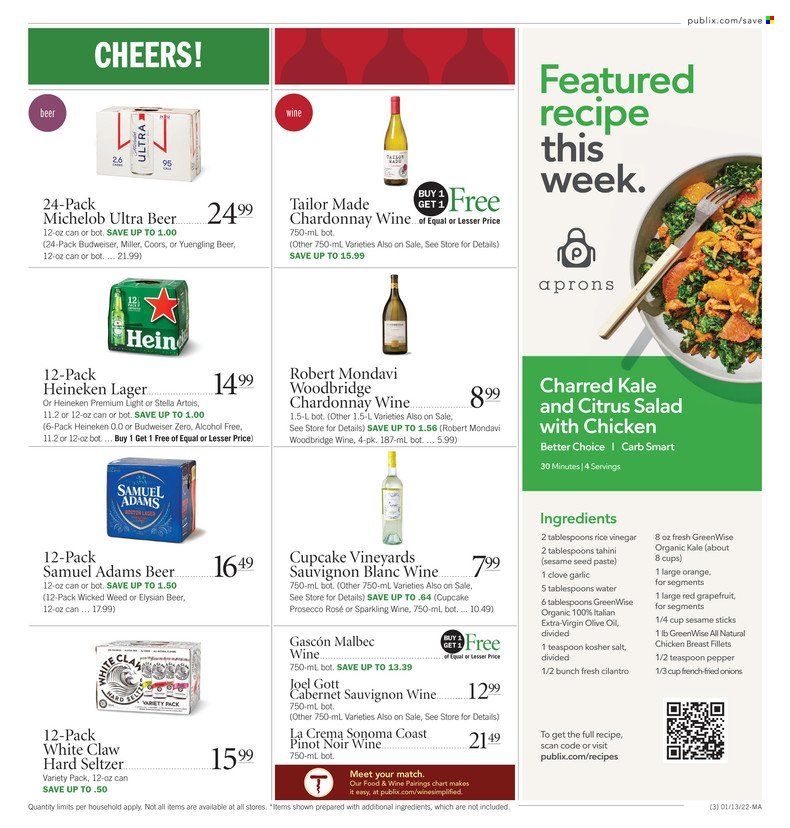 Publix (AL, FL, GA, NC, SC, TN) Weekly Ad Flyer January 13 to January 20