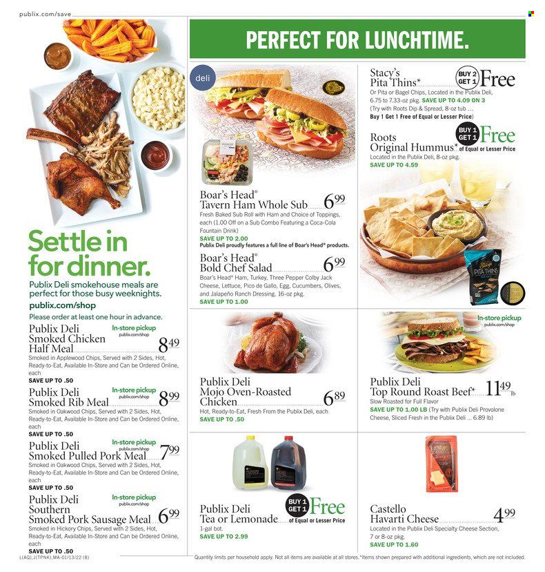 Publix (AL, FL, GA, NC, SC, TN) Weekly Ad Flyer January 13 to January 20