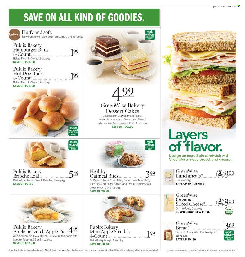 Publix (AL, FL, GA, NC, SC, TN) Weekly Ad Flyer January 13 to January 20