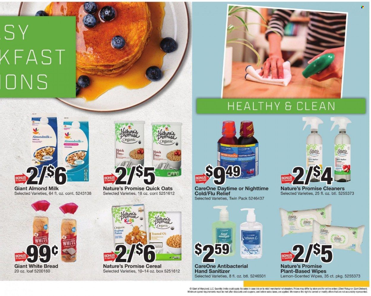Giant Food (DE, MD, VA) Weekly Ad Flyer January 13 to January 20