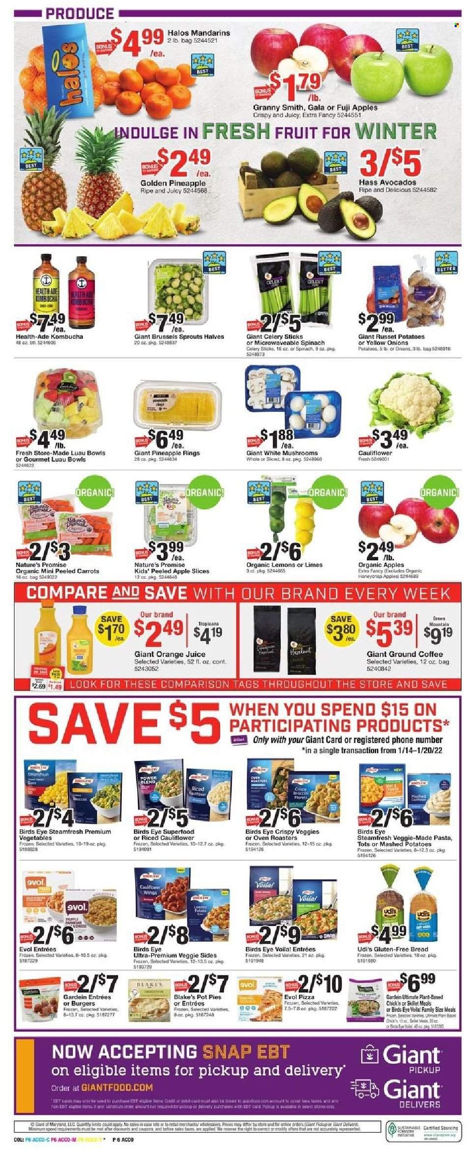 Giant Food (DE, MD, VA) Weekly Ad Flyer January 13 to January 20