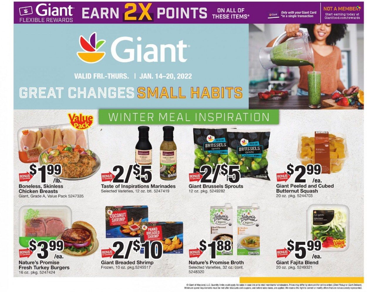 Giant Food (DE, MD, VA) Weekly Ad Flyer January 13 to January 20
