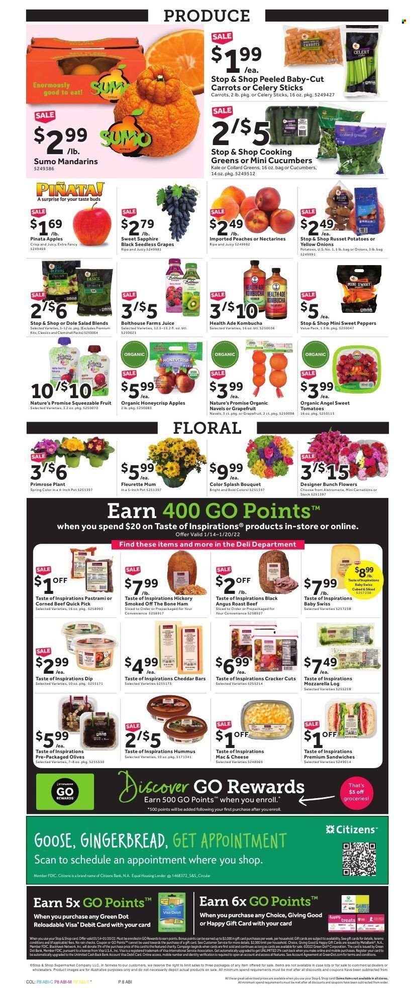 Stop & Shop (RI) Weekly Ad Flyer January 13 to January 20