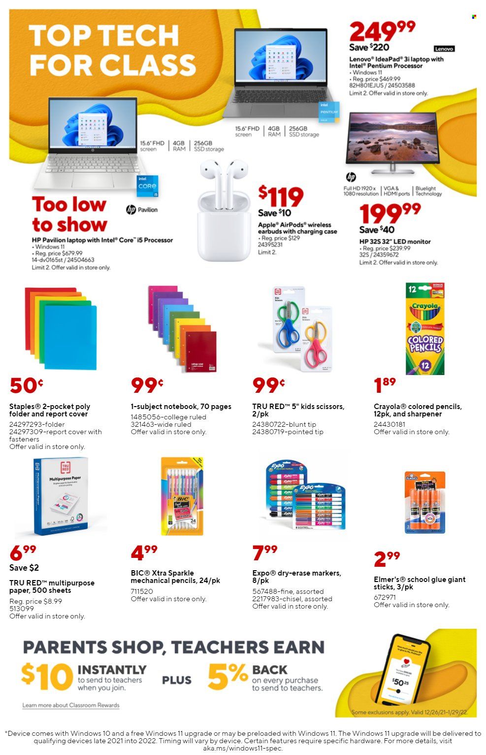 Staples Weekly Ad Flyer January 13 to January 20