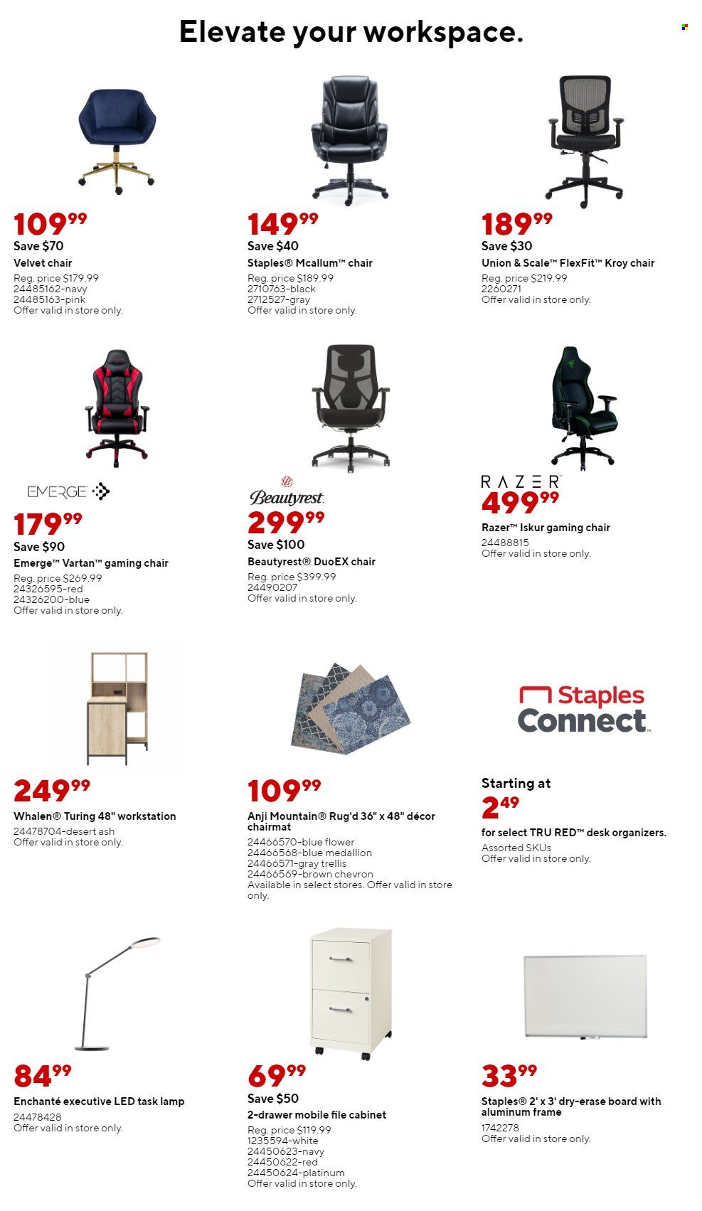 Staples Weekly Ad Flyer January 13 to January 20