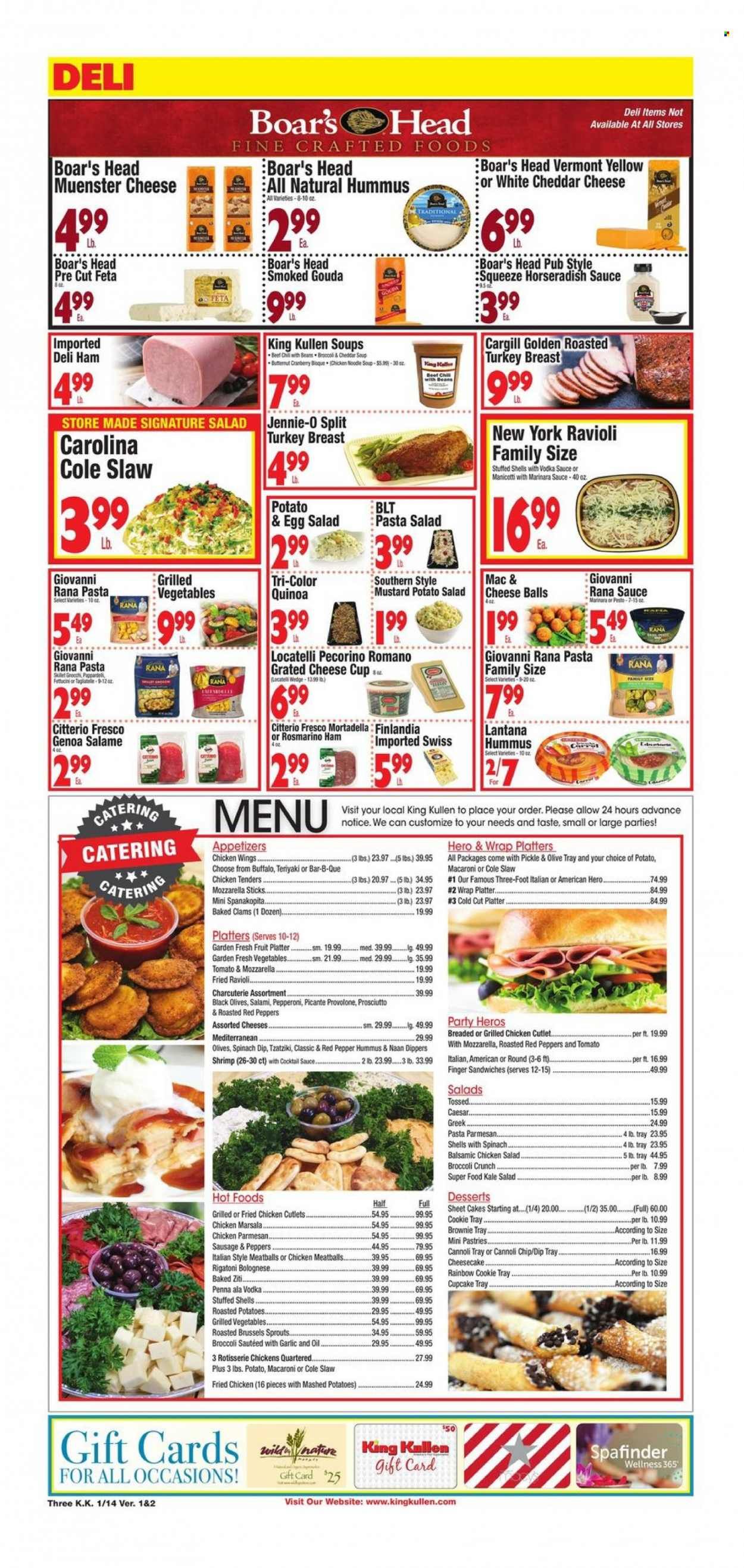 King Kullen (NY) Weekly Ad Flyer January 13 to January 20