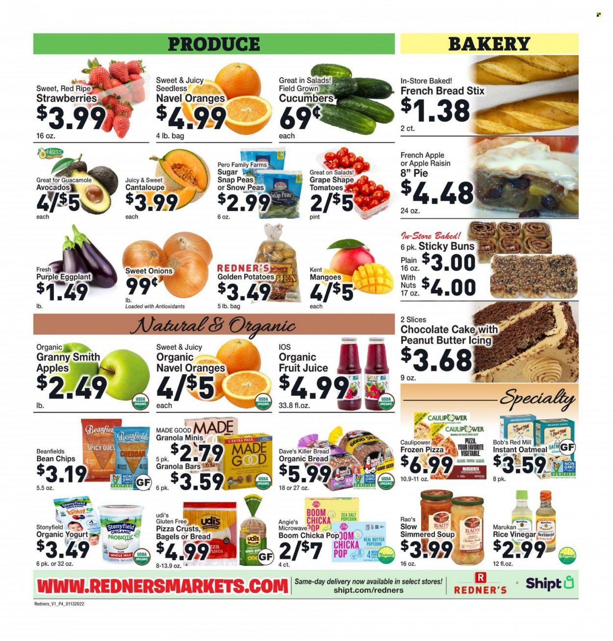 Redner's Markets (DE, MD, PA) Weekly Ad Flyer January 13 to January 20