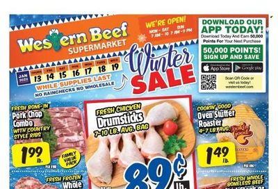 Western Beef (FL, NY) Weekly Ad Flyer January 13 to January 20