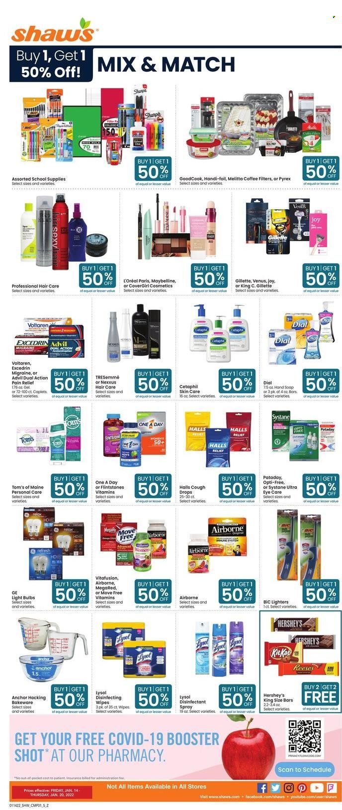 Shaw’s (MA, ME, NH, RI, VT) Weekly Ad Flyer January 13 to January 20