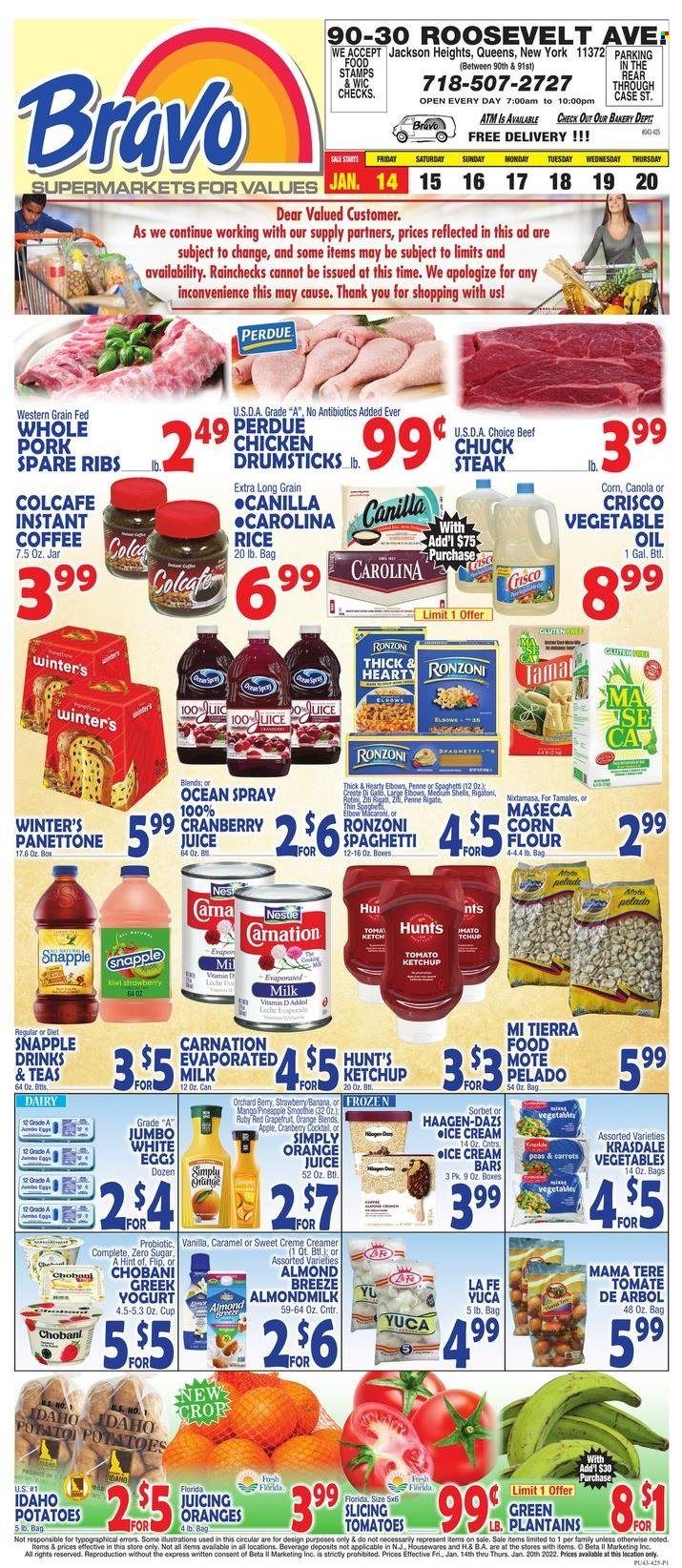 Bravo Supermarkets (CT, FL, MA, NJ, NY, PA) Weekly Ad Flyer January 13 to January 20