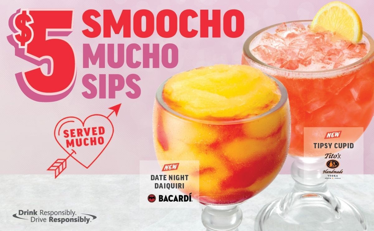 Applebee’s Introduces the New $5 Tipsy Cupid and the Date Night Daiquiri Applebee’s Introduces the New $5 Tipsy Cupid and the Date Night Daiquiri
