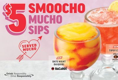 Applebee’s Introduces the New $5 Tipsy Cupid and the Date Night Daiquiri