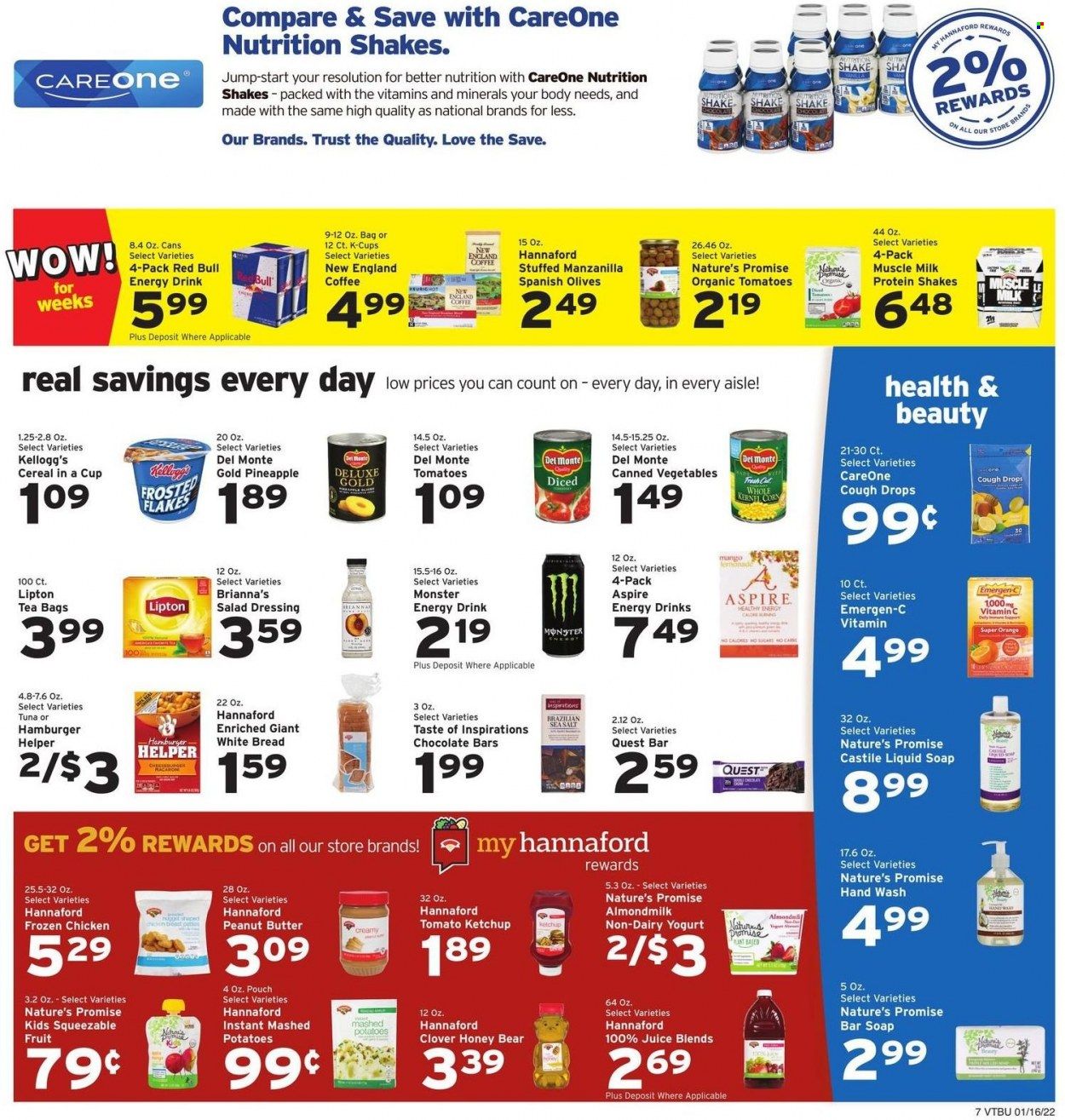 Hannaford (VT) Weekly Ad Flyer January 15 to January 22