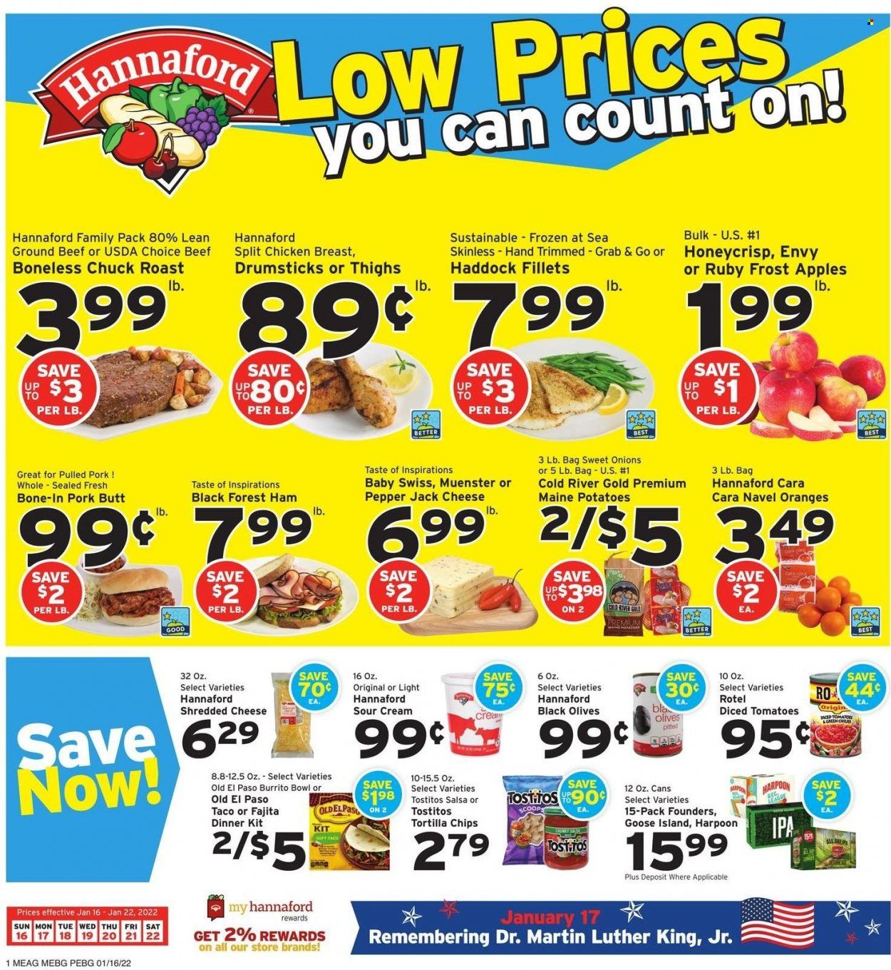 Hannaford (ME) Weekly Ad Flyer January 15 to January 22
