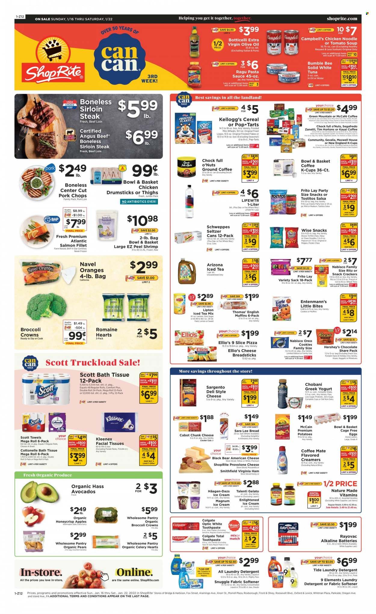 ShopRite (CT, DE, MD, NJ, NY, PA) Weekly Ad Flyer January 15 to January 22