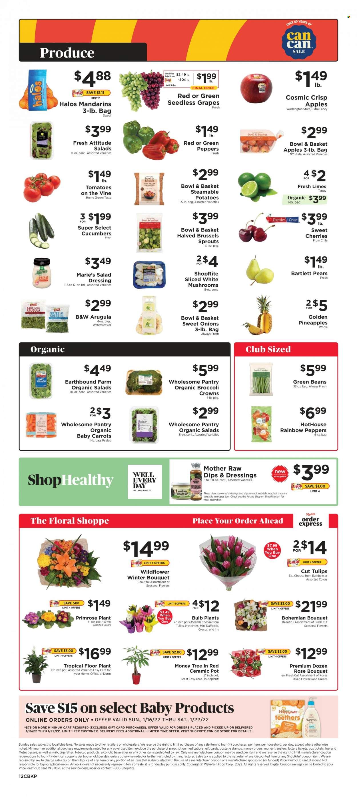 ShopRite (CT, DE, MD, NJ, NY, PA) Weekly Ad Flyer January 15 to January 22
