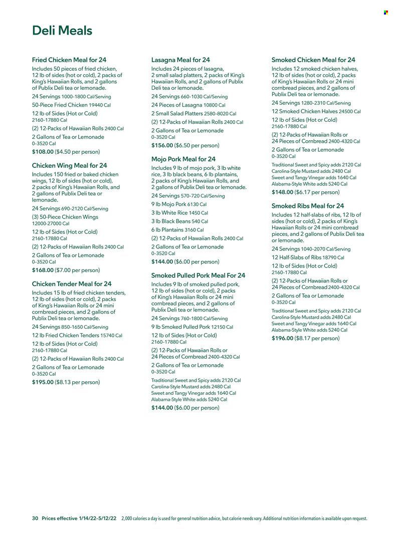 Publix (AL, FL, GA, NC, SC, TN) Weekly Ad Flyer January 15 to January 22