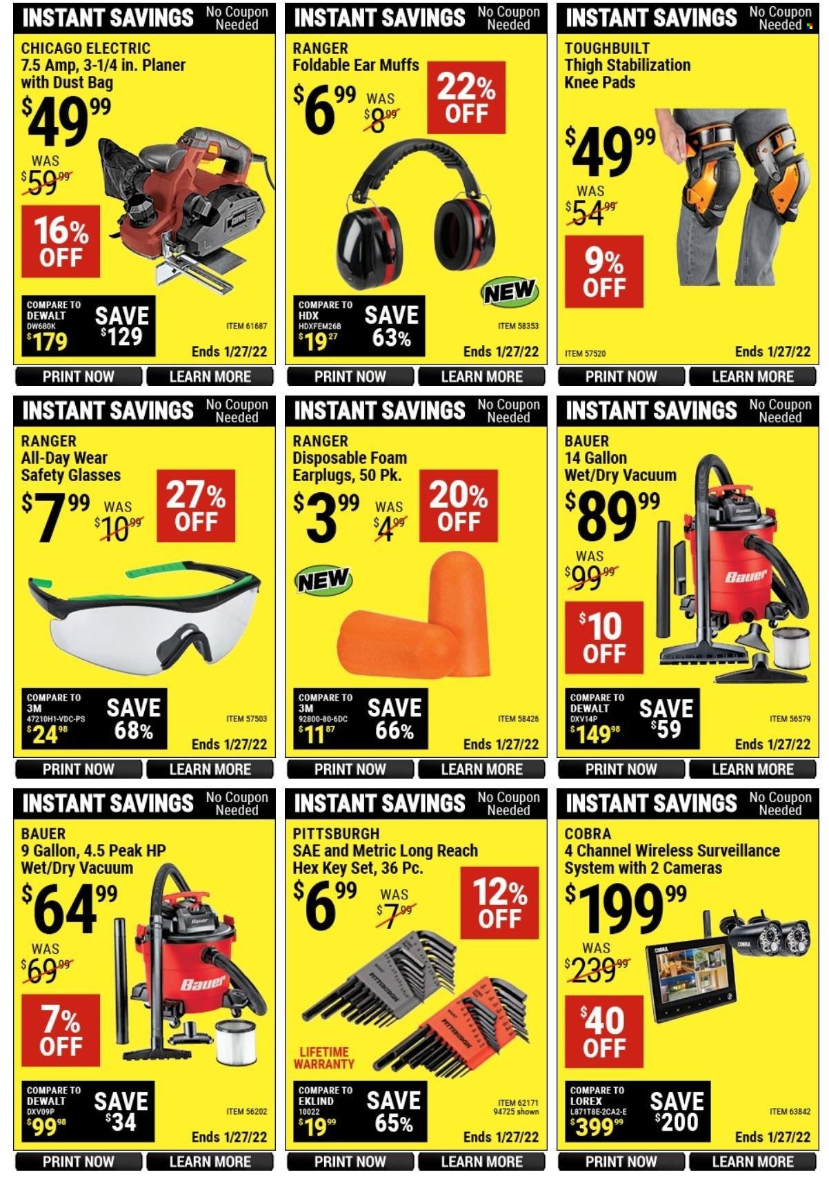 Harbor Freight Weekly Ad Flyer January 15 to January 22