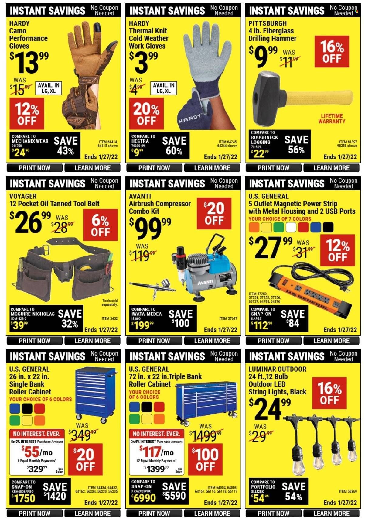 Harbor Freight Weekly Ad Flyer January 15 to January 22