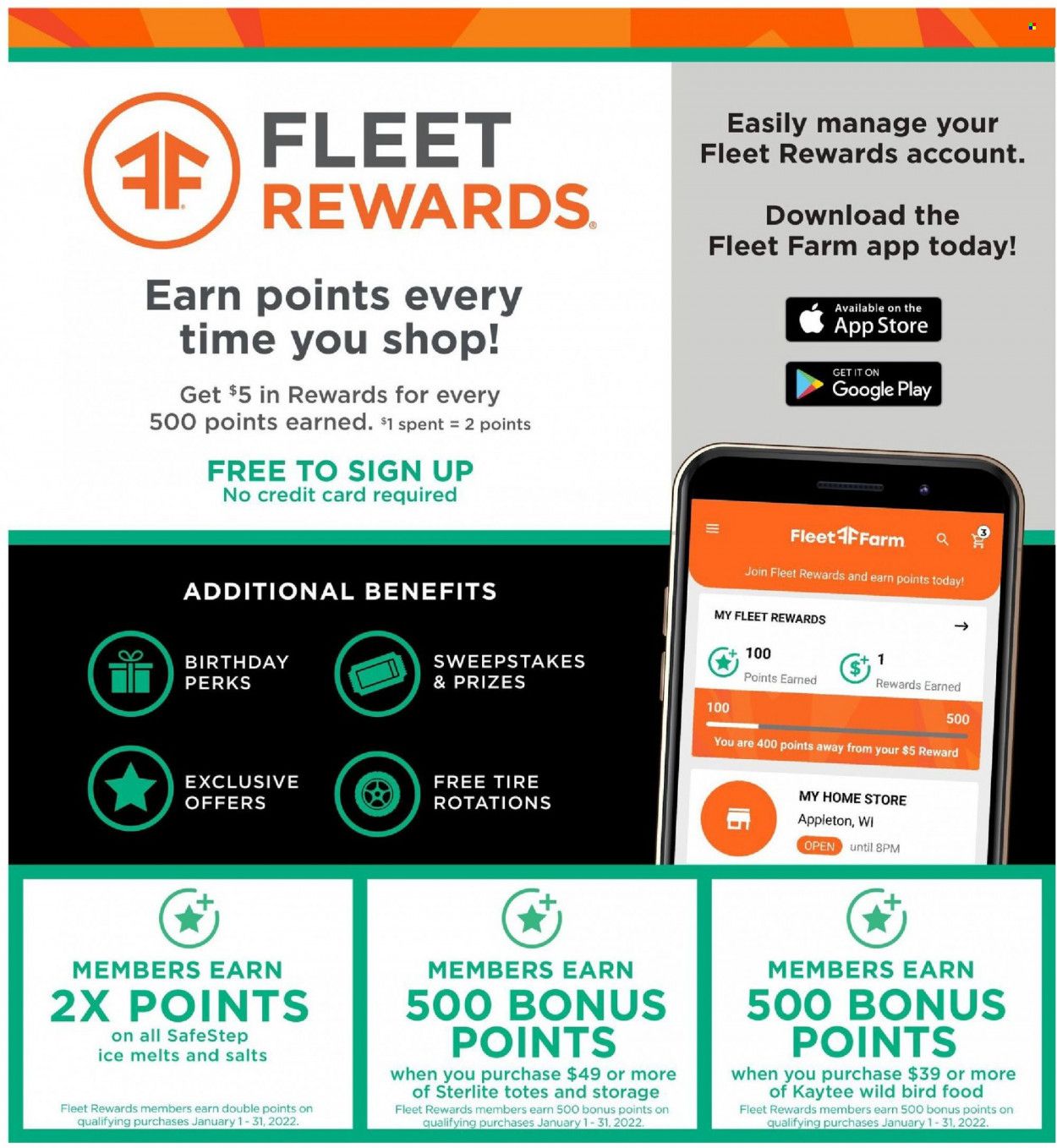 Fleet Farm (IA, MN, ND, WI) Weekly Ad Flyer January 15 to January 22