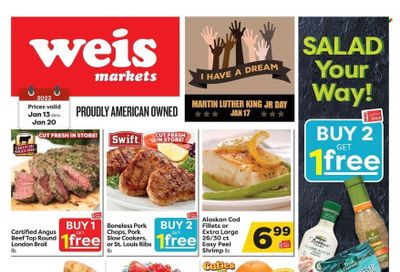 Weis (MD, NY, PA) Weekly Ad Flyer January 15 to January 22