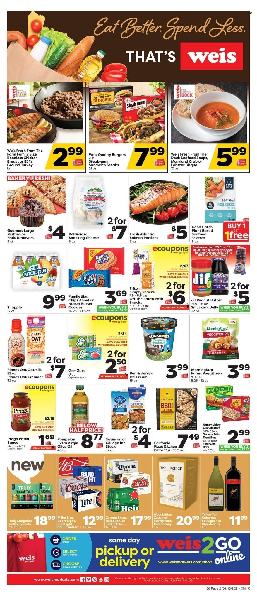 Weis (MD, NY, PA) Weekly Ad Flyer January 15 to January 22