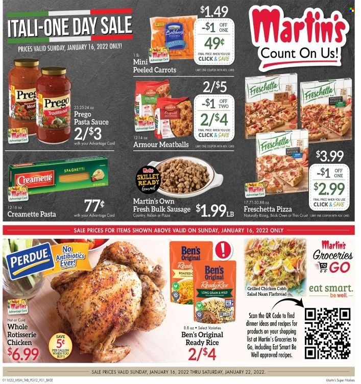 Martin’s (IN, MI) Weekly Ad Flyer January 15 to January 22