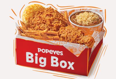 The Value Packed $5 Big Box Returns to Popeyes for a Limited Time with Online or In-app “Order Ahead” Purchases