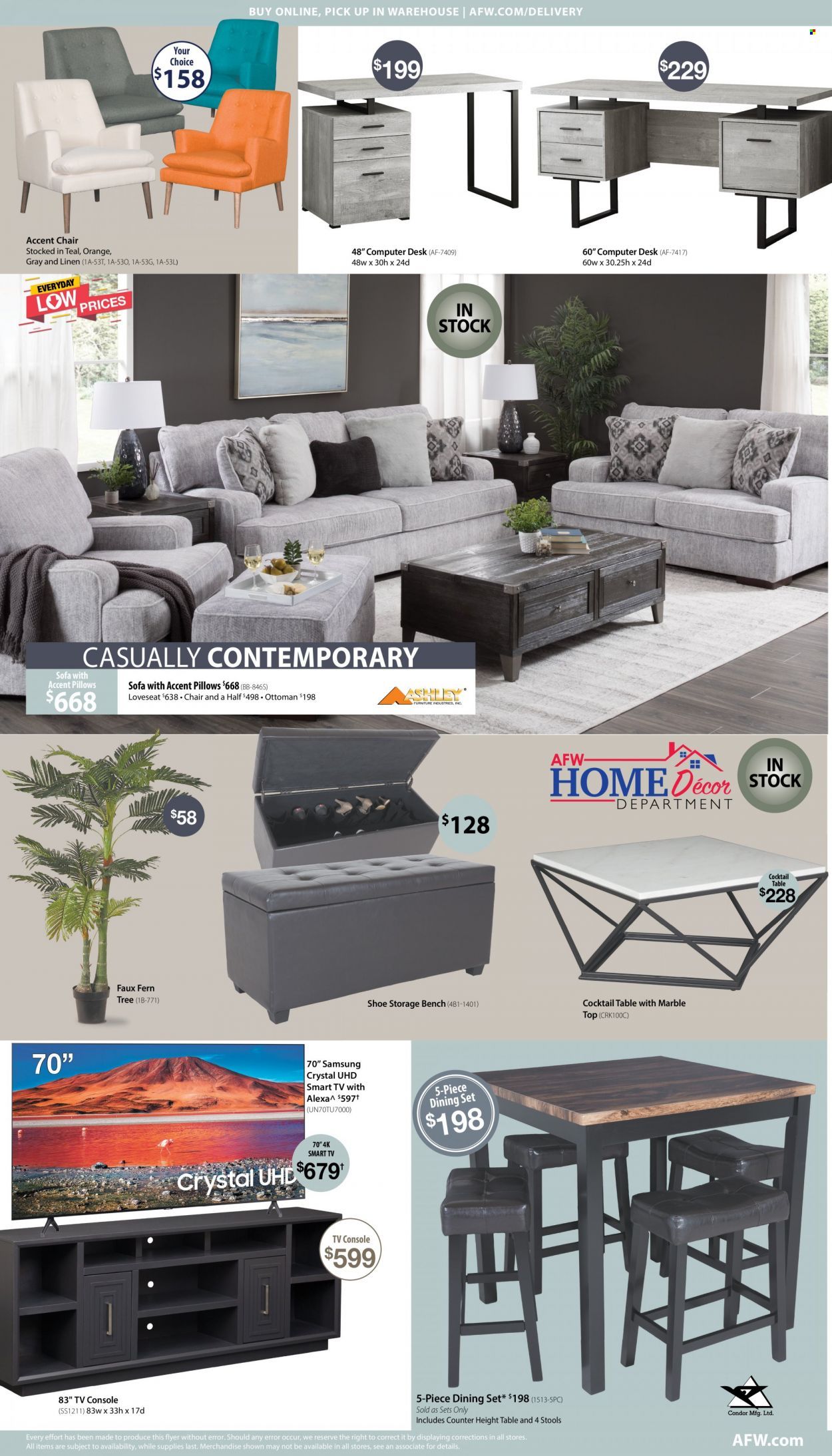 American Furniture Warehouse (AZ, CO, TX) Weekly Ad Flyer January 16 to January 23
