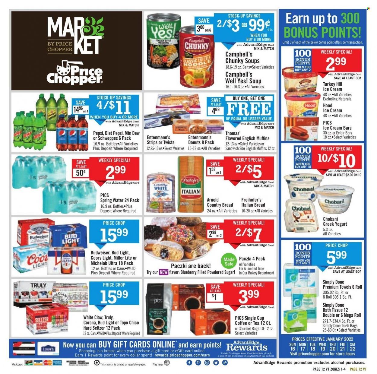 Price Chopper (CT, MA, NY, PA, VT) Weekly Ad Flyer January 16 to January 23