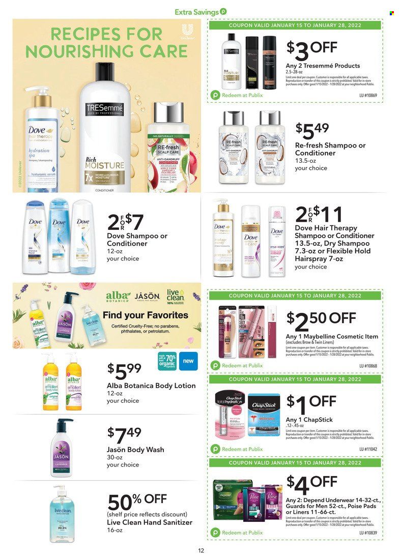 Publix (AL, FL, GA, NC, SC, TN) Weekly Ad Flyer January 17 to January 24