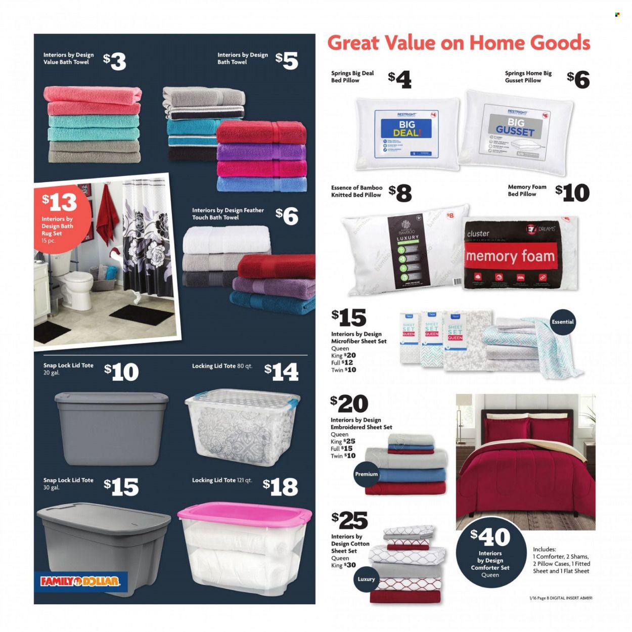 Family Dollar Weekly Ad Flyer January 17 to January 24