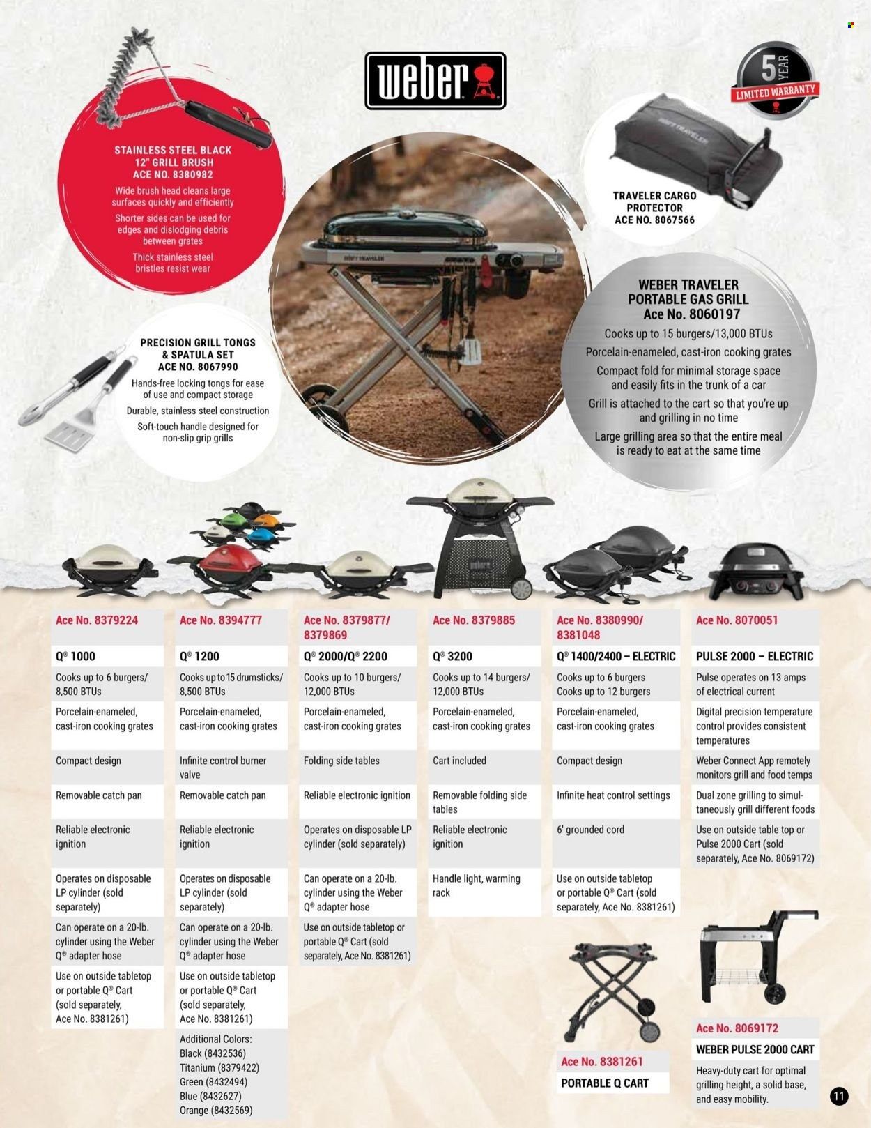 ACE Hardware Grilling Catalog 2022 Weekly Ad Flyer Specials January 14 to December 31, 2022