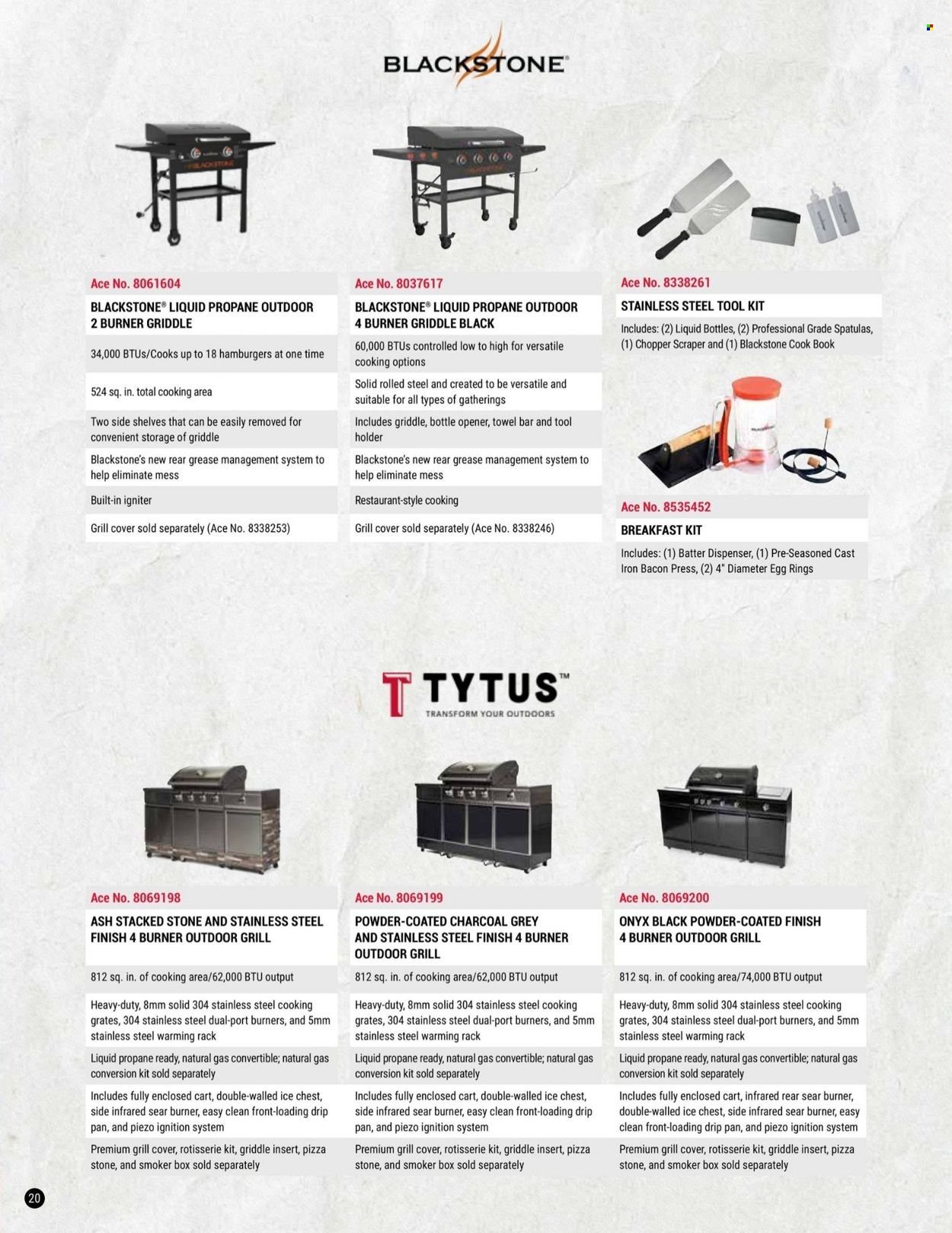 ACE Hardware Grilling Catalog 2022 Weekly Ad Flyer Specials January 14 to December 31, 2022