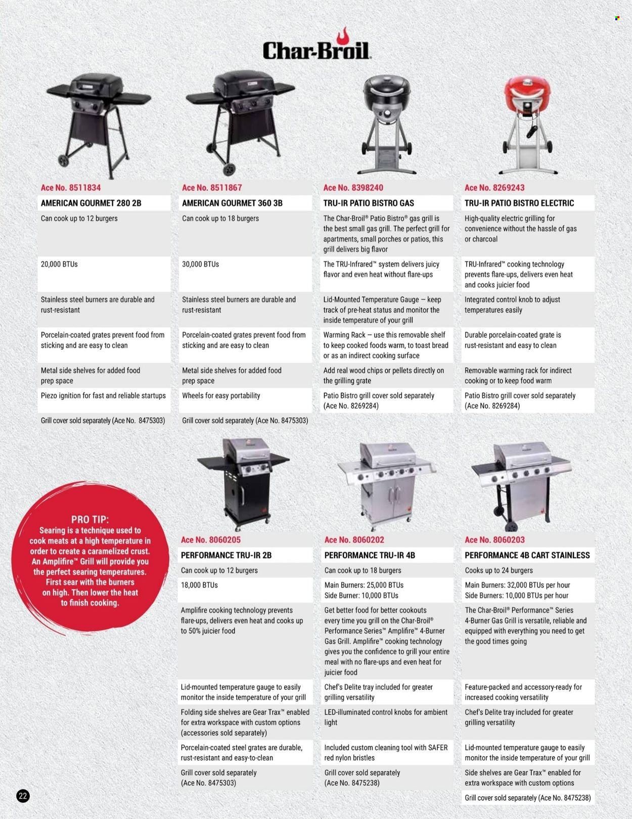 ACE Hardware Grilling Catalog 2022 Weekly Ad Flyer Specials January 14 to December 31, 2022