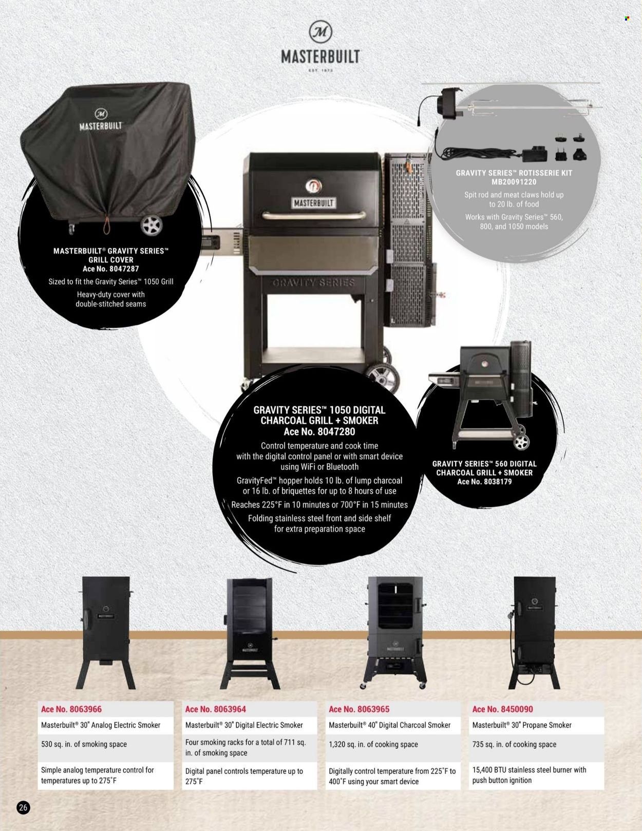 ACE Hardware Grilling Catalog 2022 Weekly Ad Flyer Specials January 14 to December 31, 2022