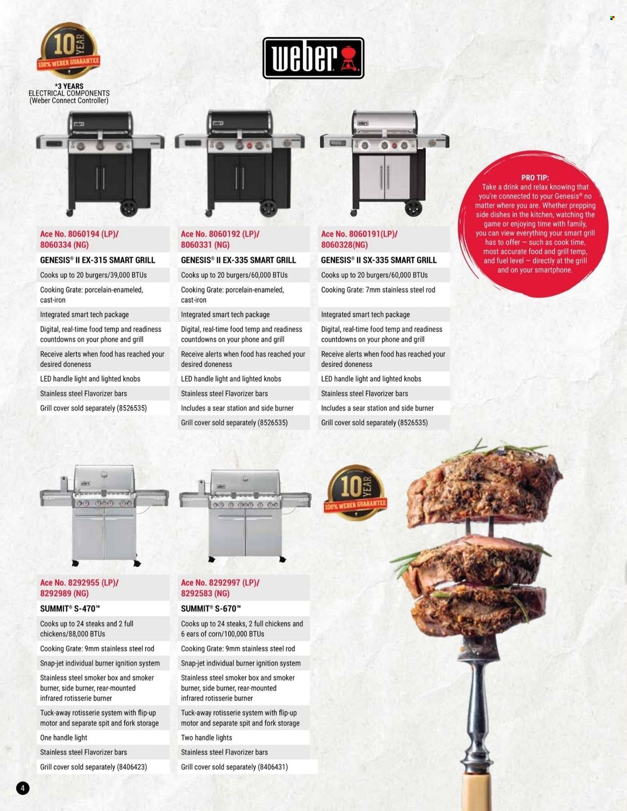 ACE Hardware Grilling Catalog 2022 Weekly Ad Flyer Specials January 14 to December 31, 2022