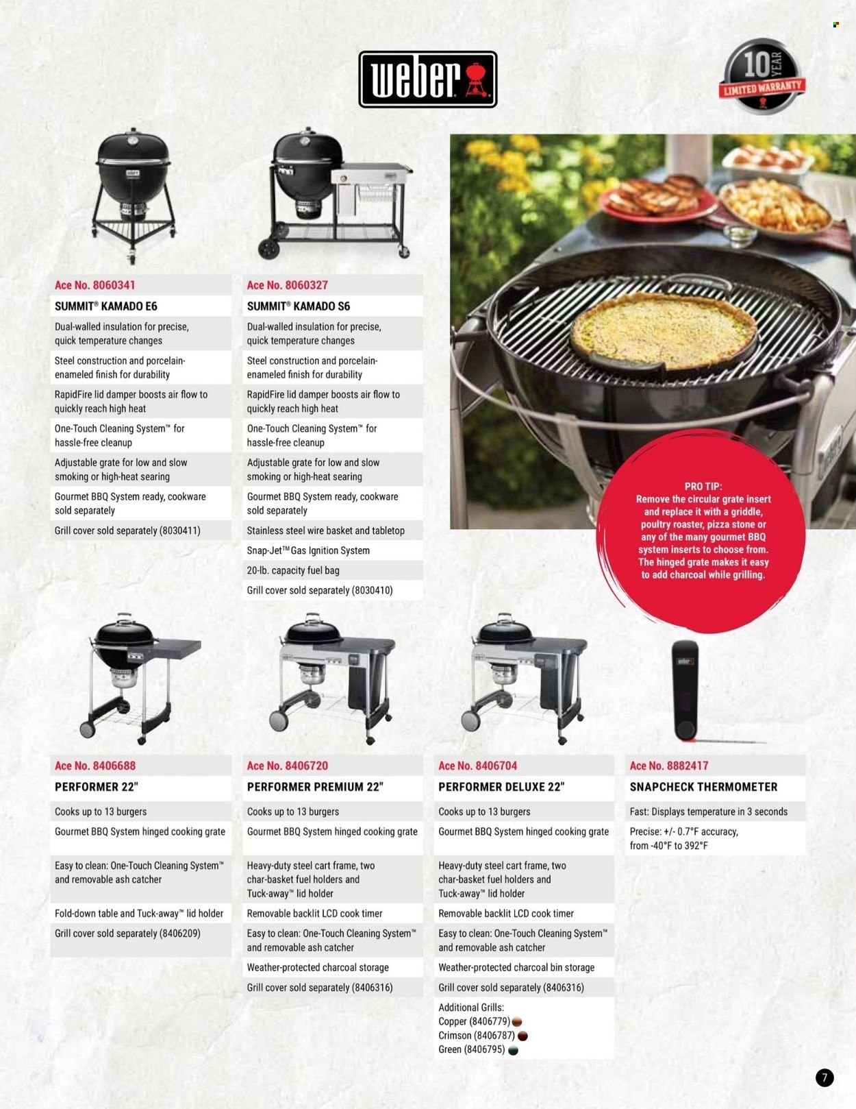 ACE Hardware Grilling Catalog 2022 Weekly Ad Flyer Specials January 14 to December 31, 2022