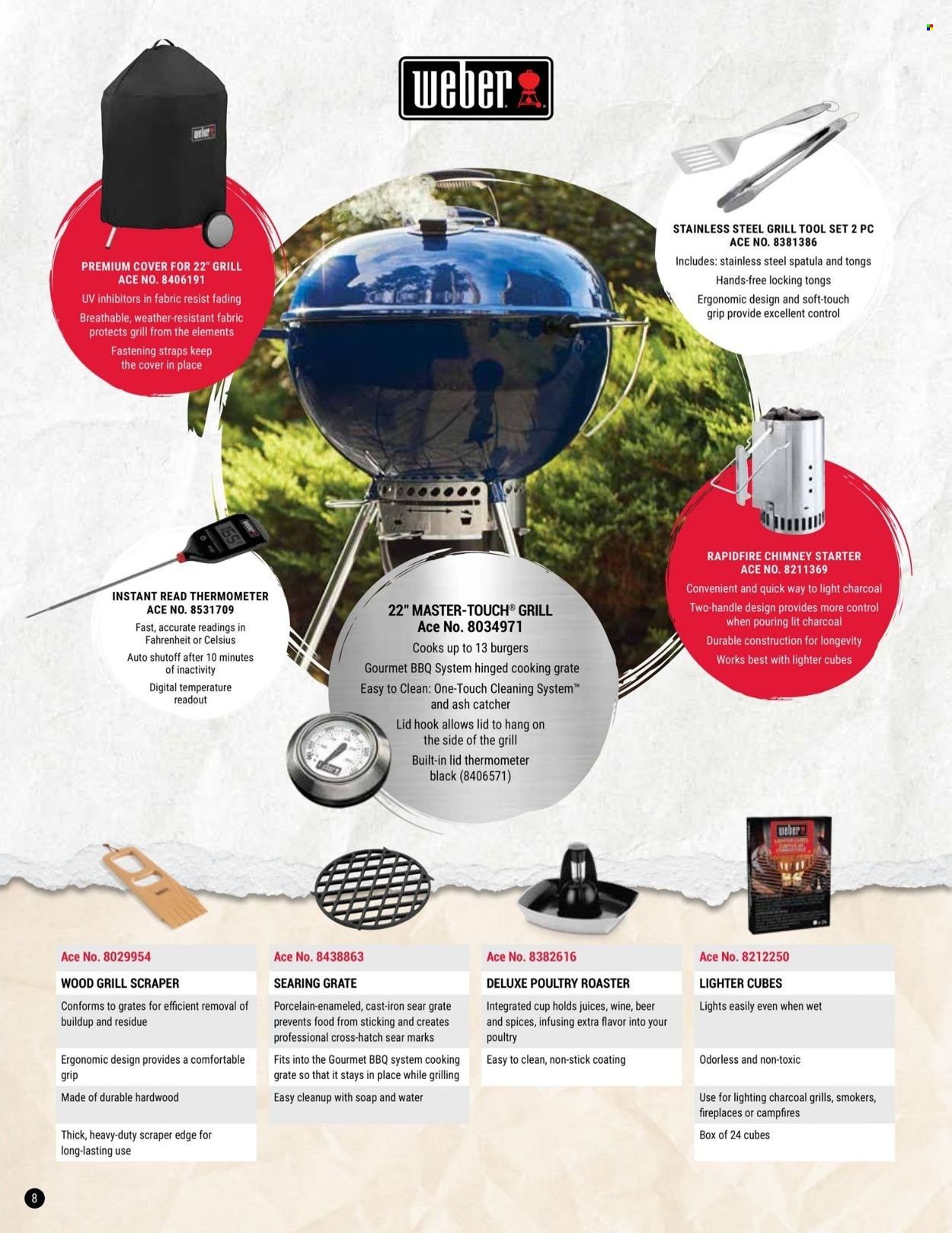 ACE Hardware Grilling Catalog 2022 Weekly Ad Flyer Specials January 14 to December 31, 2022
