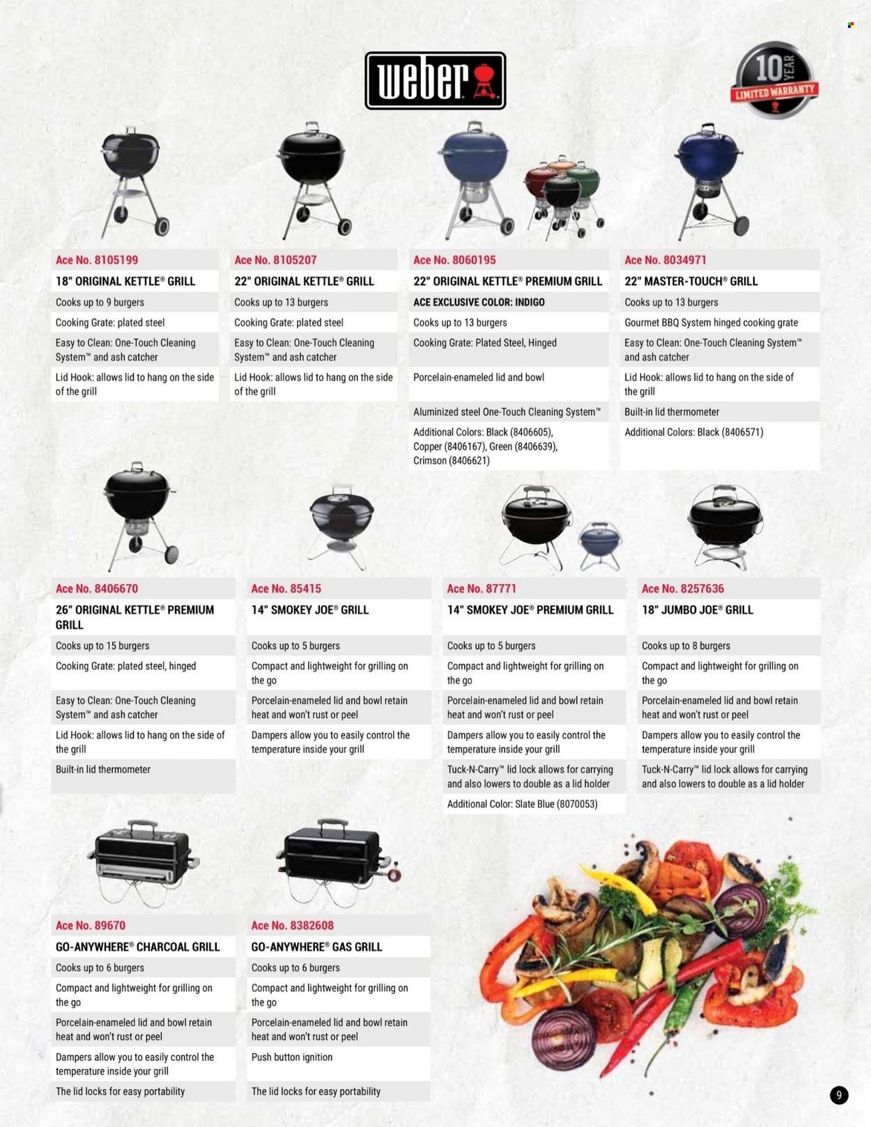 ACE Hardware Grilling Catalog 2022 Weekly Ad Flyer Specials January 14 to December 31, 2022