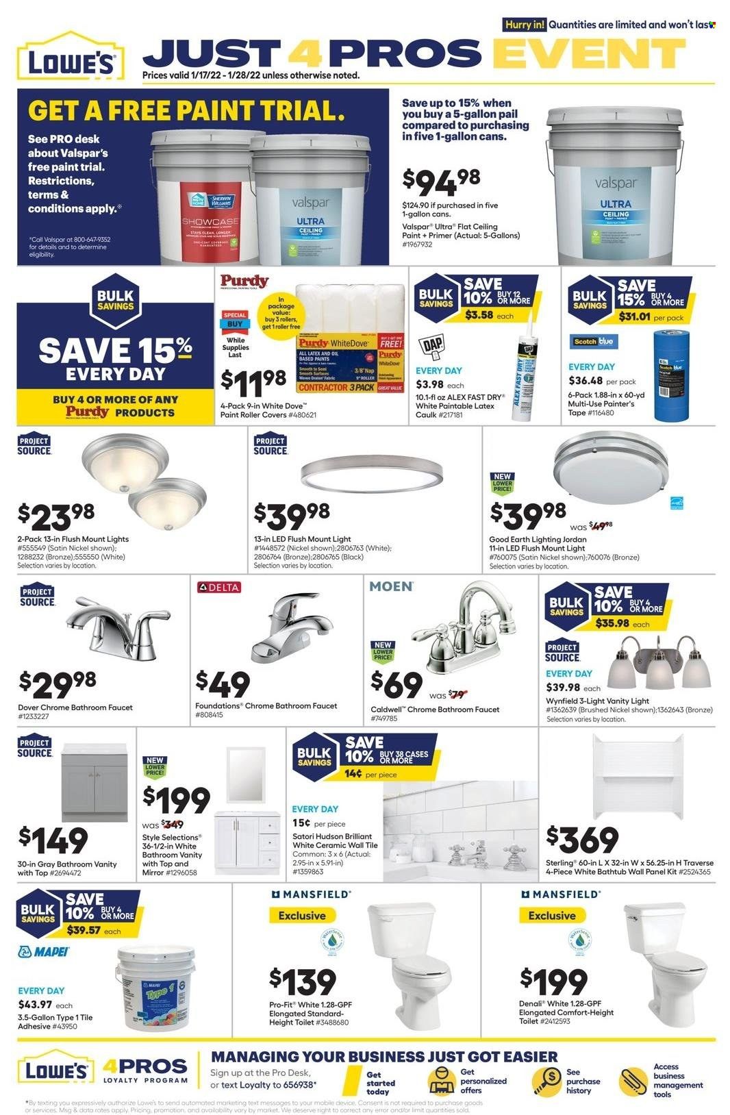 Lowe's Weekly Ad Flyer January 17 to January 24