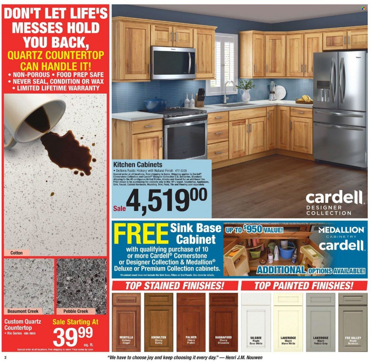 Menards Weekly Ad Flyer January 17 to January 24