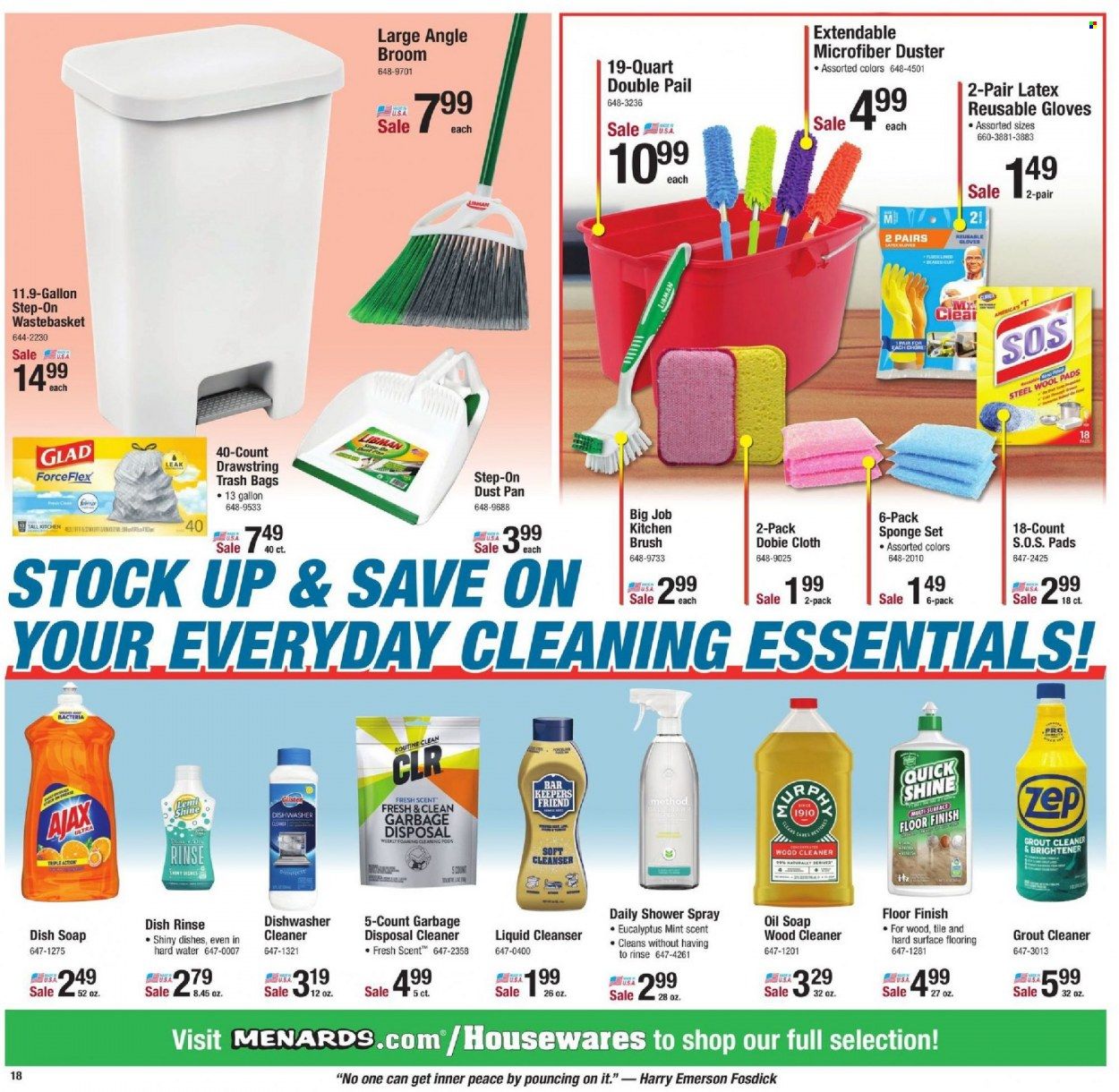 Menards Weekly Ad Flyer January 17 to January 24