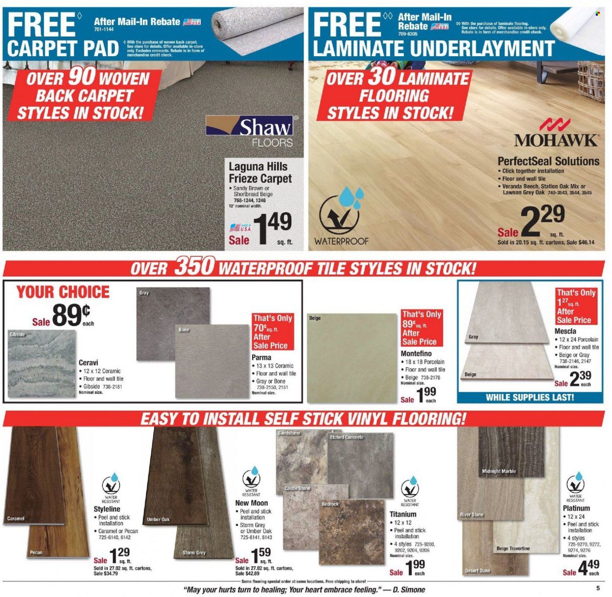 Menards Weekly Ad Flyer January 17 to January 24