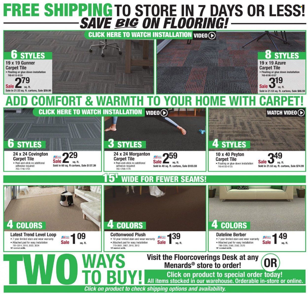 Menards Weekly Ad Flyer January 17 to January 24