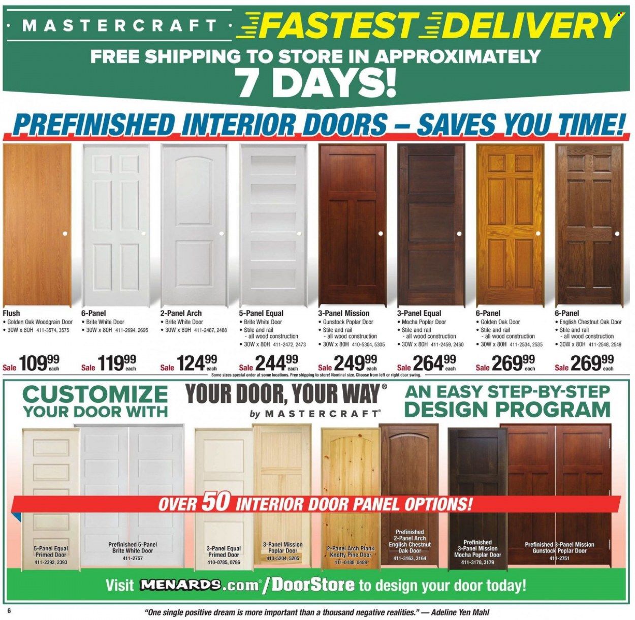 Menards Weekly Ad Flyer January 17 to January 24