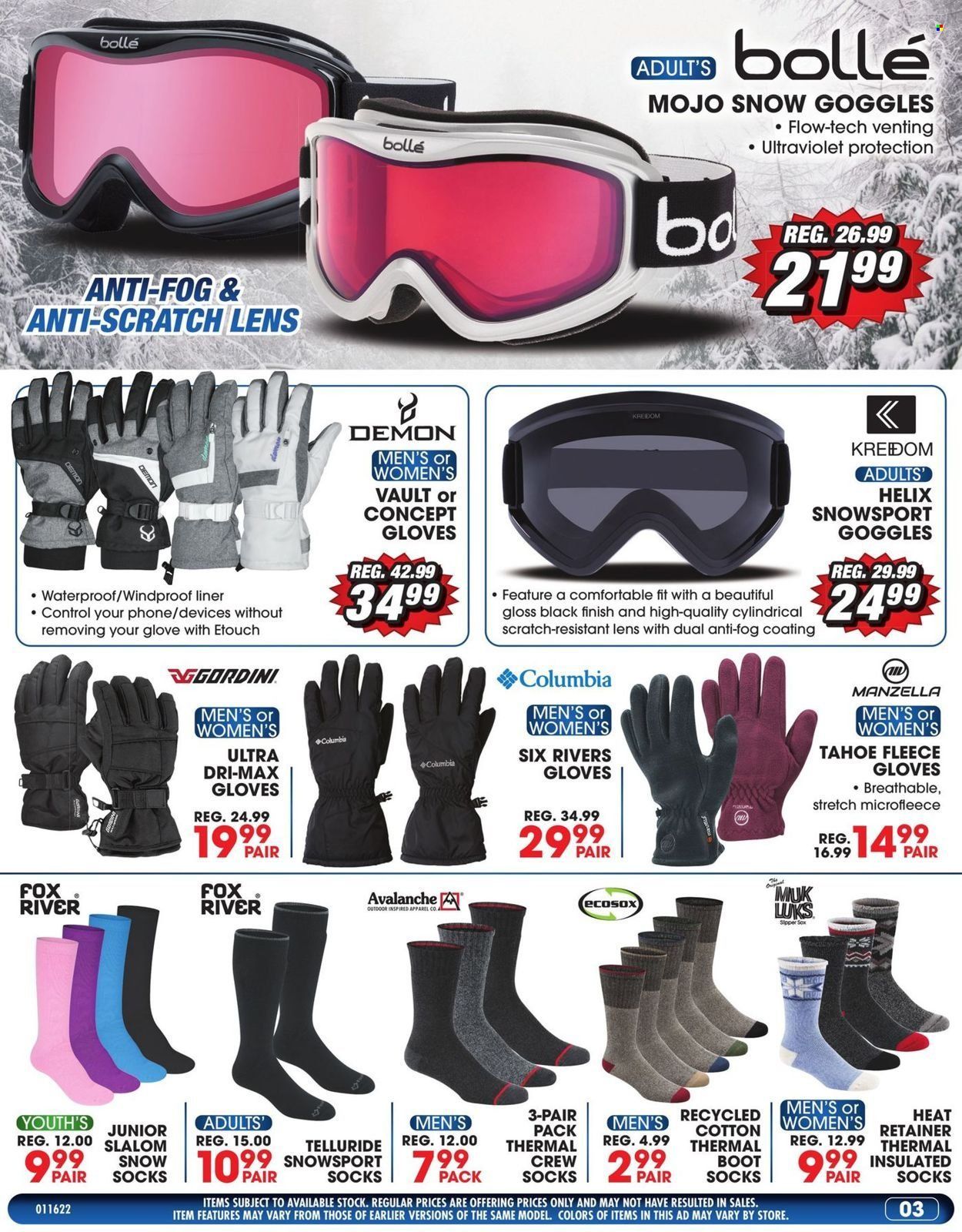 Big 5 (AZ, CA, CO, ID, NM, OR, UT, WA) Weekly Ad Flyer January 17 to January 24