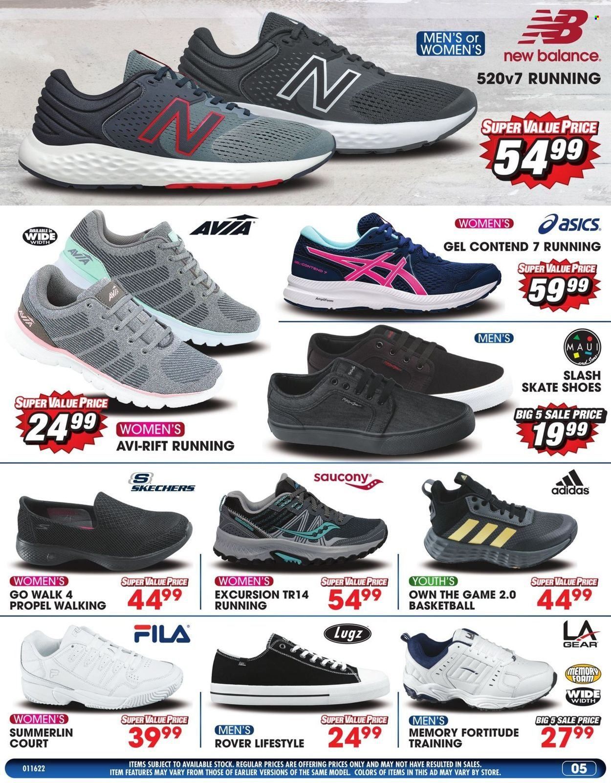 Big 5 (AZ, CA, CO, ID, NM, OR, UT, WA) Weekly Ad Flyer January 17 to January 24