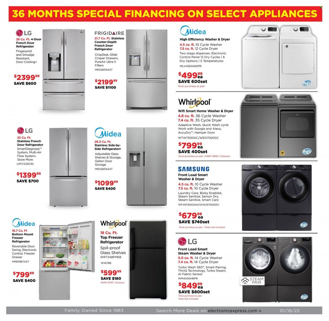Electronic Express (AL, TN) Weekly Ad Flyer January 17 to January 24